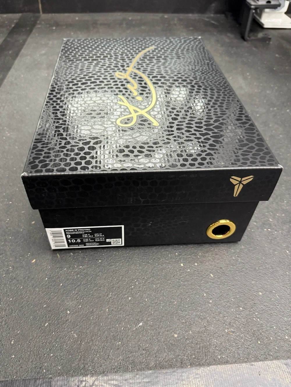 Nike Kobe 4 Protro draft day pack Toronto raptors opened packaging DS